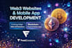 web3 websites, dapps, and blockchain mobile apps