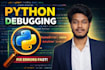 debug and fix bugs in python
