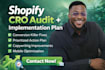 boost shopify sales with expert cro audit and conversion optimization