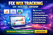 fix wix google analytics server side tracking meta pixel setup conversion api