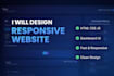 create responsive website or dashboard using HTML CSS javascript