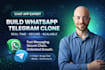 create telegram clone messaging clone whatsapp clone chat app secure chat app