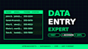 do data entry fast and accurate