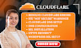 setup cloudflare dns fix cloudflare errors install ssl cdn speed wordpress ssl