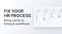 audit your HR or hiring process and give clear improvements