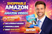 create a shoppable amazon influencer product review video