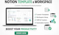 create custom notion template, notion workspace, and notion automation system
