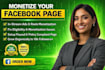 create facebook page monetization fb content monetization setup