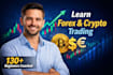 je vais vous apprendre le trading forex and crypto de zéro