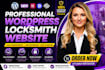 b2b locksmith website fix migrate website google ads locksmith plumbing website