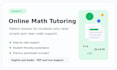 be your online math tutor for middle school and algebra