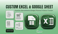 create a business finance tracker, budget planner, expense spreadsheet in excel