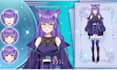 vtuber model live2d vtuber rigging character design  anime vtuber live2d model