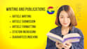 write format edit and publish article to google scholar indexed scopus journal