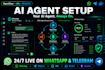 setup openclaw ai agent kimi whatsapp n8n automation cerebra docker vps obsidian