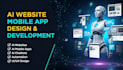 ai website, ai mobile app, ai chatbot and ai software