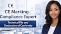 prepare ce marking technical file and eu declaration of conformity
