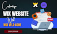 do custom wix velo code wix velo wix website redesign wix studio wix velo