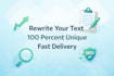 rewrite, edit and improve your content professionally