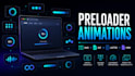 create a custom loading animation GIF and lottie preloader for your website
