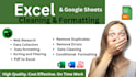 data cleaning in excel and google sheets