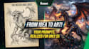 create stunning ai character designs and concept art