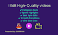 edit all cricket videos and others