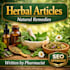 write SEO herbal and natural health articles