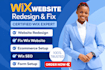 wix design revamp wix ecommerce redesign transfer wix expert website editor x