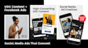 do ugc content facebook ads creatives content social media ads