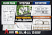 do floor plan site plan elevation drawing frame plan house plan architecture cad