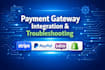 integrate stripe, paypal, or custom payment gateway with API and subscription