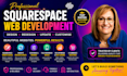build update squarespace website design redesign squarespace website development