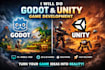 do godot and unity game development