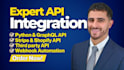 do API integration, rest API development, webhook automation, stripe integration