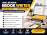 be your ghostwriter, ghost book writer for romance, fiction and non fiction kdp