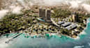 develop mix use architecture project,urban development,waterfront propertyrender