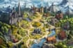 fantasy map illustration for map