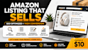 write high converting SEO amazon product listing