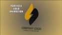 create a professional particle logo animation