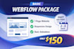 build a high converting webflow website