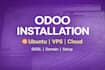 install odoo on ubuntu vps or cloud server with full setup