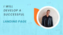 create a landing page for you