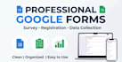create professional google forms for surveys