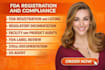 do fda registration, compliance, import permit and product listing