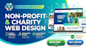 design charity donation nonprofit website