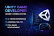 unity 2d,3d game developer , game UI design