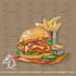 draw you food drawing in my style