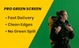do professional green screen removal and compositing in nuke