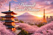 create a personalized itinerary for your japan trip
